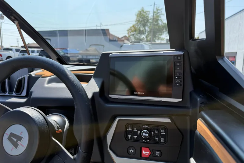 Slide: The Image of Interior of 2026 Axis T250 boat with Garmin display and control panel. - 30