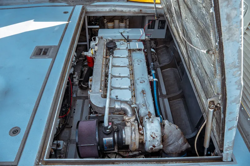 Slide: The Image of Engine compartment of a 2004 Kvichak Marine Industries Pilot boat. - 58