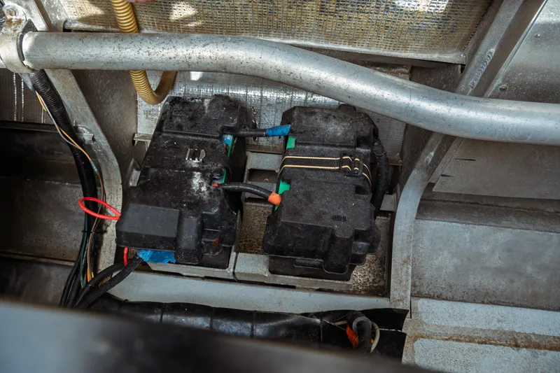 Slide: The Image of Electrical components inside a 2004 Kvichak Marine Industries Pilot boat. - 69