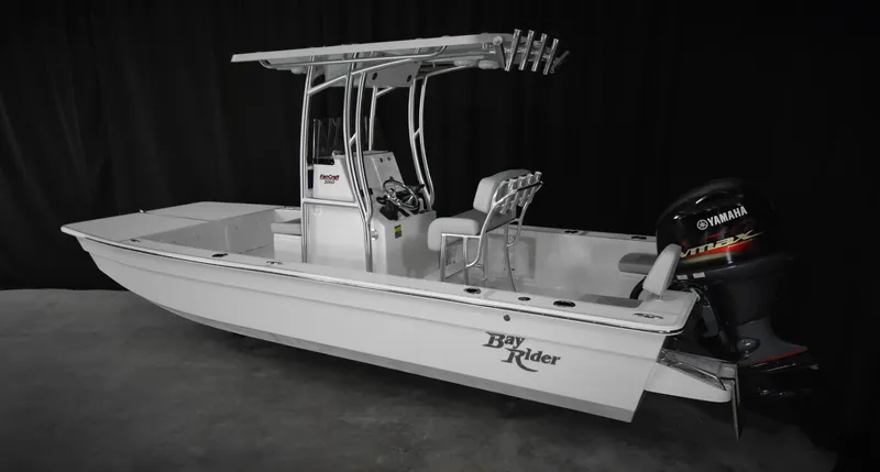 Slide: The Image of 2024 KenCraft 2060 Bay Rider Skiff with Yamaha outboard motor. - 13