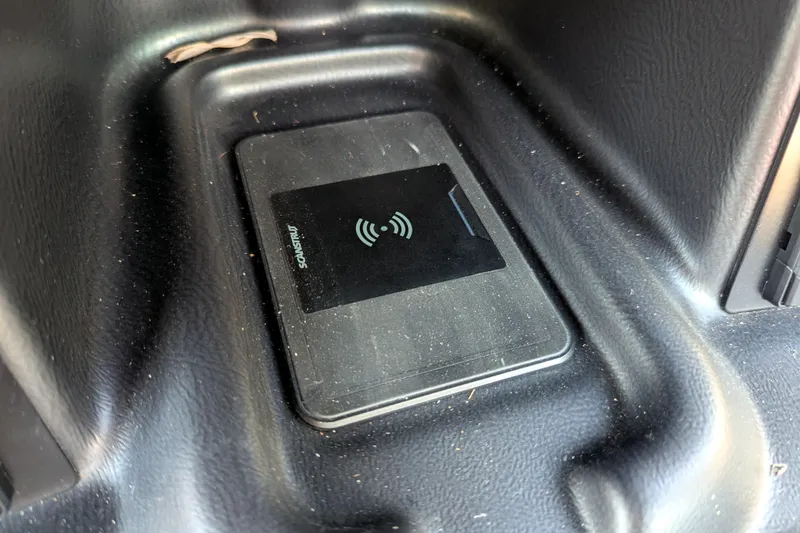 Slide: The Image of Wireless charging pad in 2026 Trifecta 21C SS vehicle interior. - 15