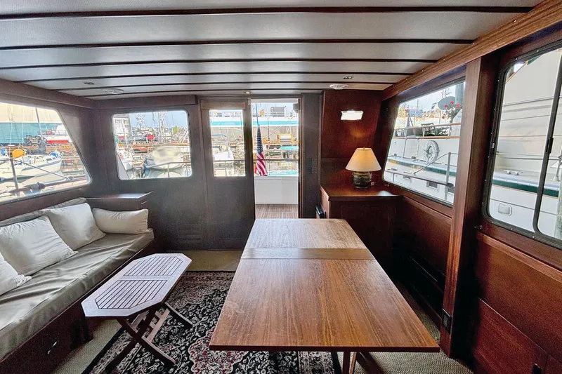 Slide: The Image of Monk 43 Flybridge - Looking Aft - 2