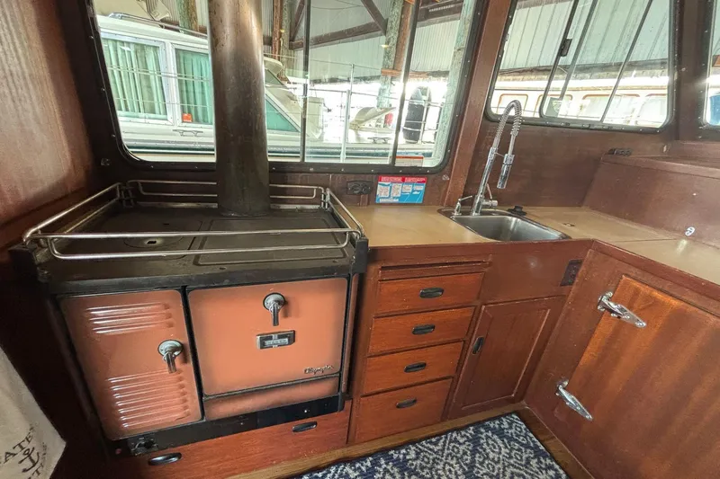 Slide: The Image of Monk 43 Flybridge - Galley - 3