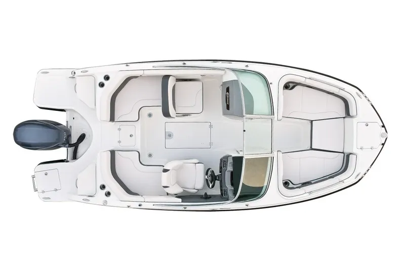 Slide: The Image of Manufacturer Provided Image: 2019 Chaparral 210 Suncoast boat interior layout, top view. - 54