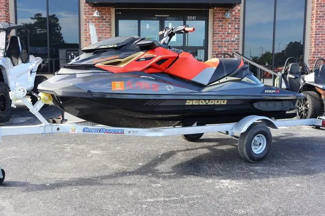 Slide: The Image of Sea-Doo RXP-X 300 Black And Lava Red 2019 - 1