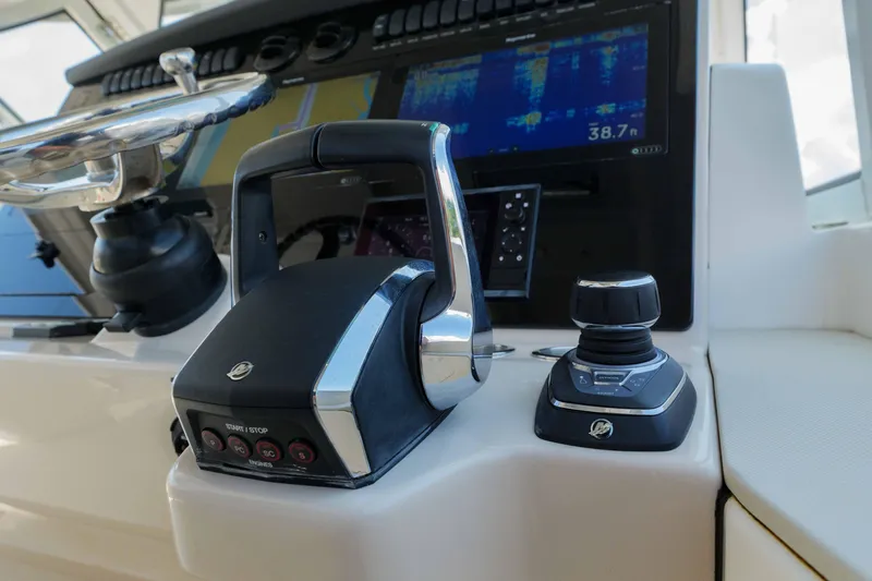Slide: The Image of Boston Whaler 380 Realm- Helm - 26