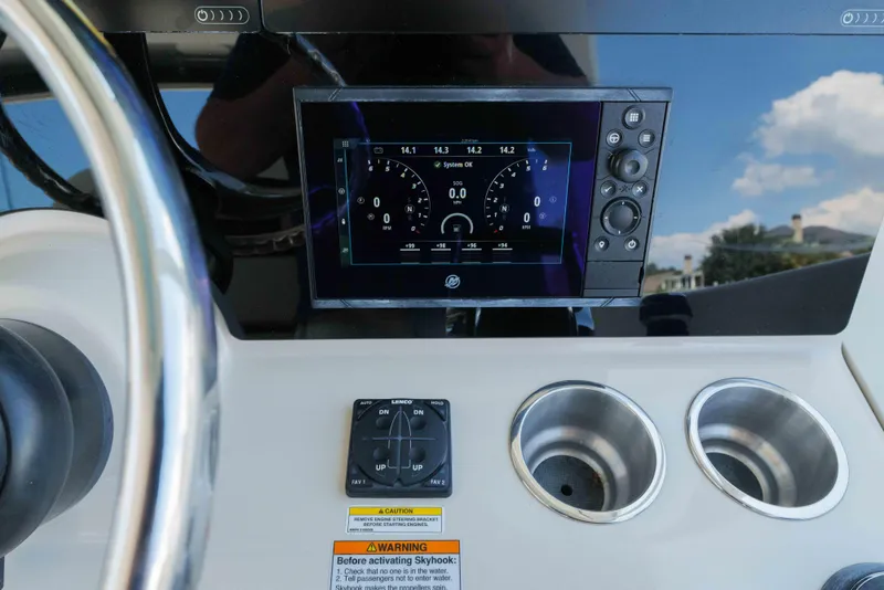 Slide: The Image of Boston Whaler 380 Realm- Helm Electronics - 27