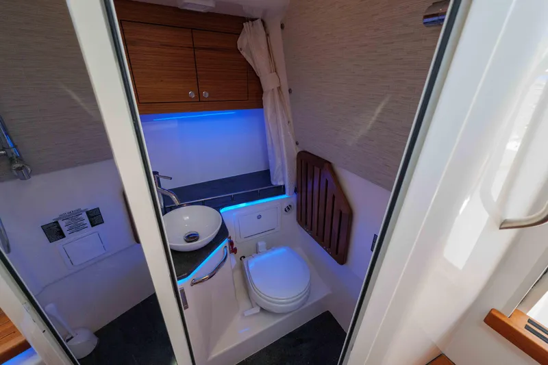 Slide: The Image of Boston Whaler 380 Realm- Head - 36