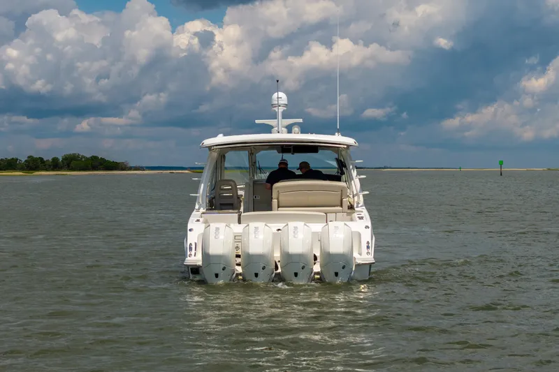 Slide: The Image of Boston Whaler 380 Realm- Profile - 6