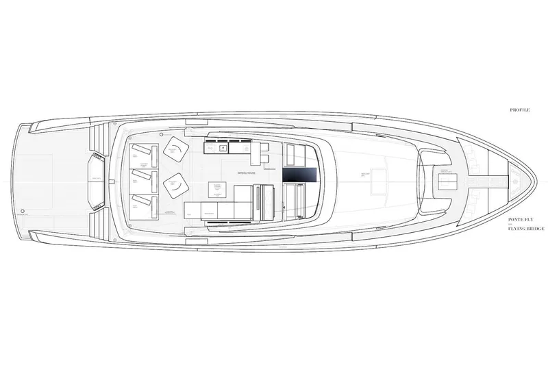 Slide: The Image of Floor plan of 2020 Sanlorenzo SX88 yacht, featuring detailed layout and design elements. - 122