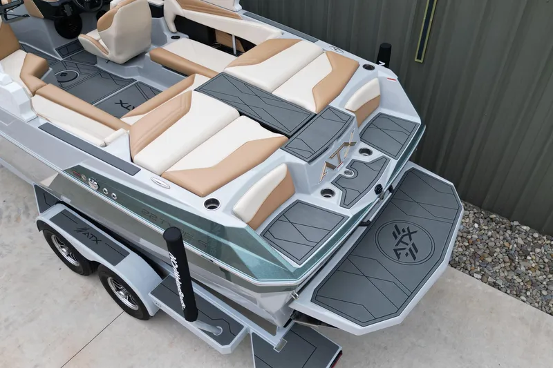 Slide: The Image of 2026 ATX Surf Boats 22 Type-S with sleek seating and modern design. - 14