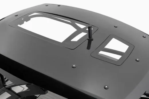 Slide: The Image of Manufacturer Provided Image: 2025 Yamaha Boats 275SD roof detail with sleek design and modern features. - 3