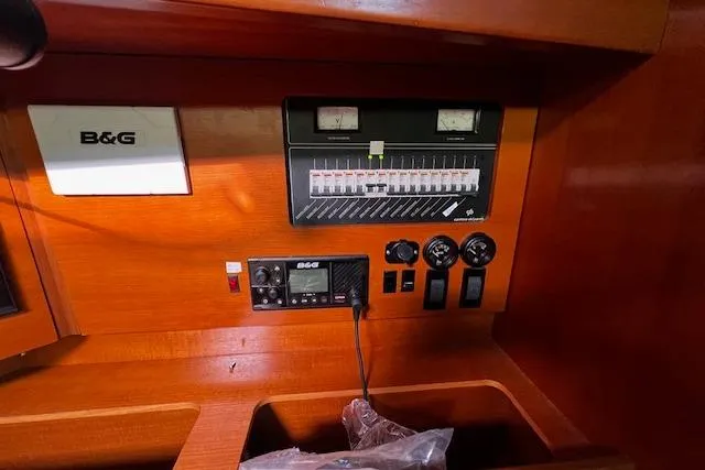 Slide: The Image of Control panel of a 2003 Grand Soleil 44 yacht with B&G equipment. - 31