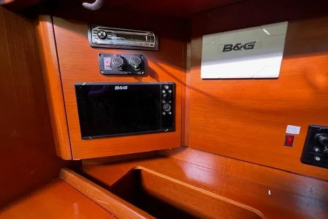 Slide: The Image of Interior of 2003 Grand Soleil 44 yacht with B&G navigation equipment. - 32