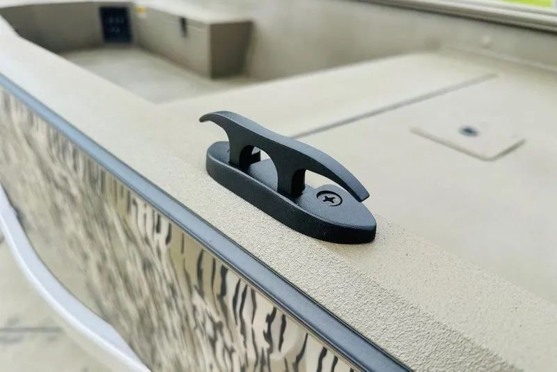 Slide: The Image of 2026 Thor 1754 Timber Hammer boat cleat on patterned deck surface. - 4