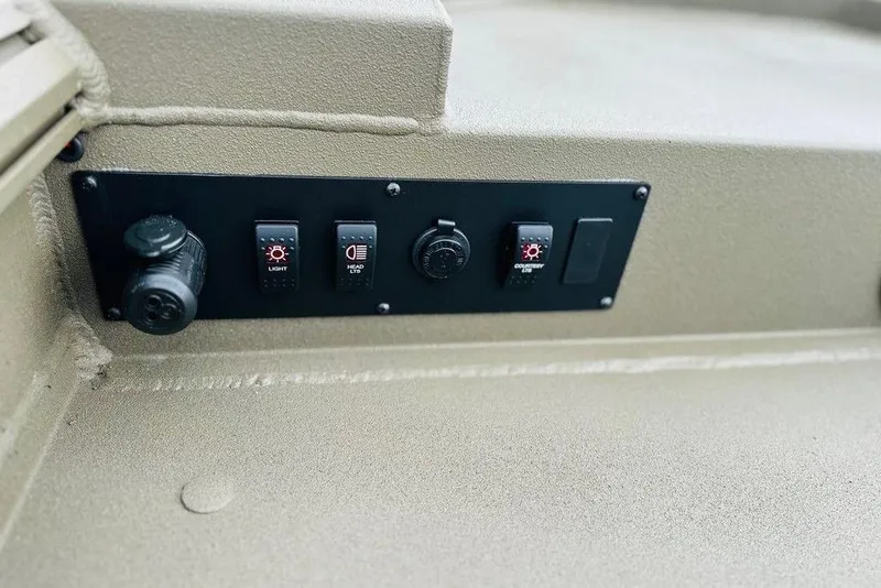 Slide: The Image of Control panel of 2026 Thor 1754 Timber Hammer with switches and ports. - 7