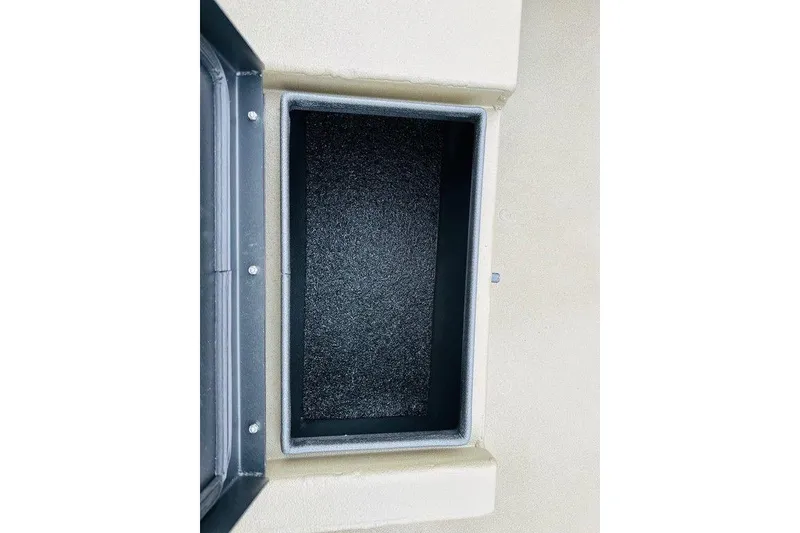 Slide: The Image of Open compartment of Thor 1754 Timber Hammer, 2026 model, showcasing interior space. - 9