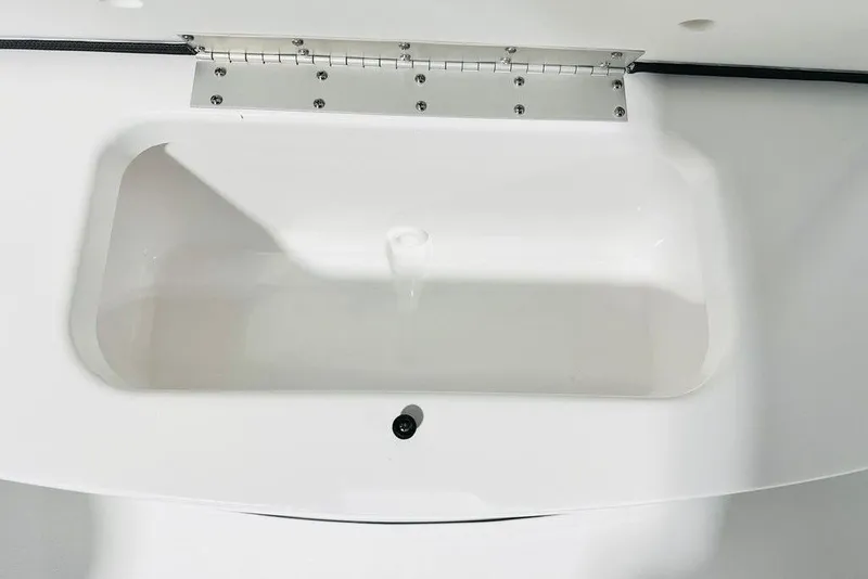Slide: The Image of Livewell compartment in 2026 Sportsman Open 232 Center Console boat. - 10