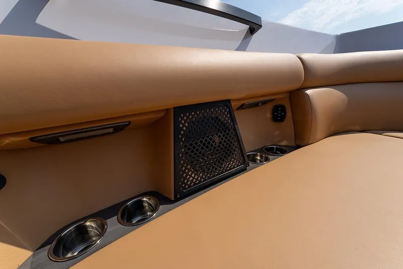 Slide: The Image of Bow speaker and cup holders - 45