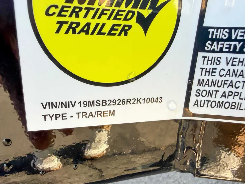 Slide: The Image of MasterCraft XT25 2024 trailer with VIN 19MSB2926R2K10043. - 25