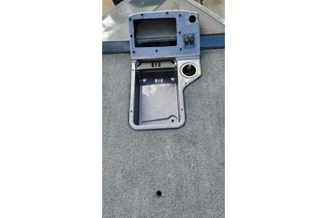 Slide: The Image of Ranger ALPHA 208 2025 dashboard panel on gray carpeted surface. - 7