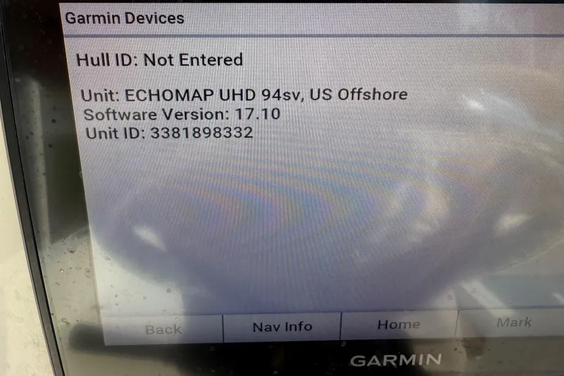 Slide: The Image of Garmin ECHOMAP UHD 94sv display on 2022 Pioneer 220 Bay Sport boat. - 22