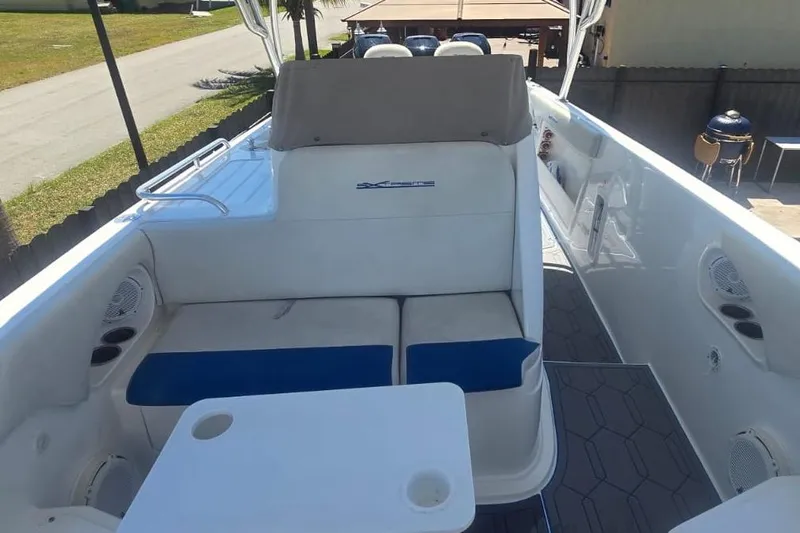 Slide: The Image of Windlass control switch on 2016 Extreme Boats 38 Cuddy Cabin. - 21