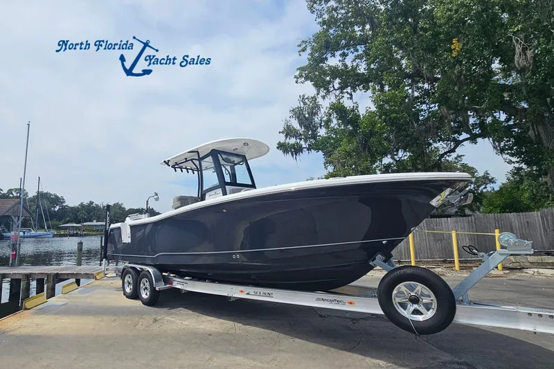 The Image of 2025 Sea Hunt Gamefish 27 boat on trailer at North Florida Yacht Sales. - 0