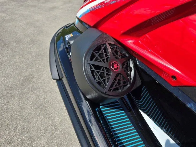 Slide: The Image of Yamaha Waverunner VX Deluxe 2026 with audio system, close-up of speaker. - 20