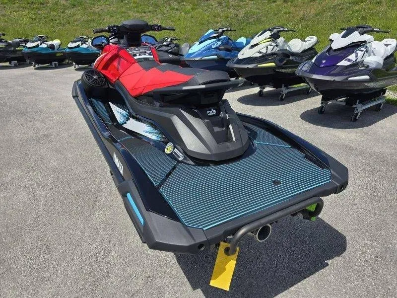 Slide: The Image of 2026 Yamaha Waverunner VX Deluxe with Audio on display. - 27