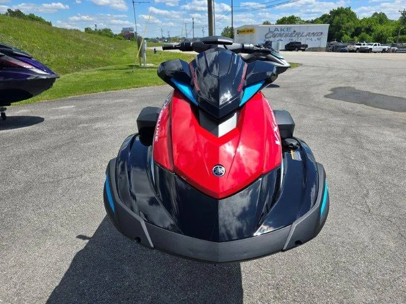 Slide: The Image of 2026 Yamaha Waverunner VX Deluxe with Audio on parking lot. - 31