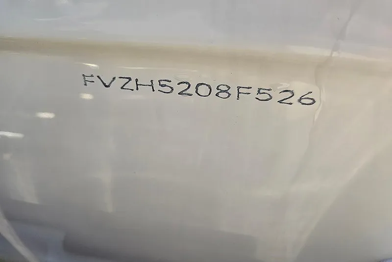 Slide: The Image of 2026 Pioneer 202 Islander boat hull identification number (HIN) FVZH5208F526. - 26