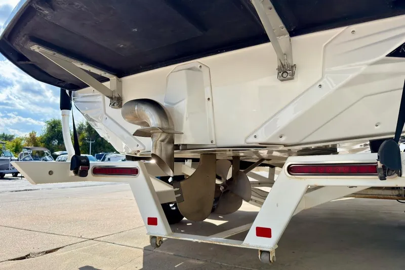 Slide: The Image of 2018 Nautique Super Air Nautique GS20 interior with spacious seating and modern design. - 6