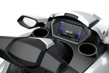 The Image of 2026 Yamaha WaveRunner FX Cruiser SVHO dashboard with digital display and controls. - 1