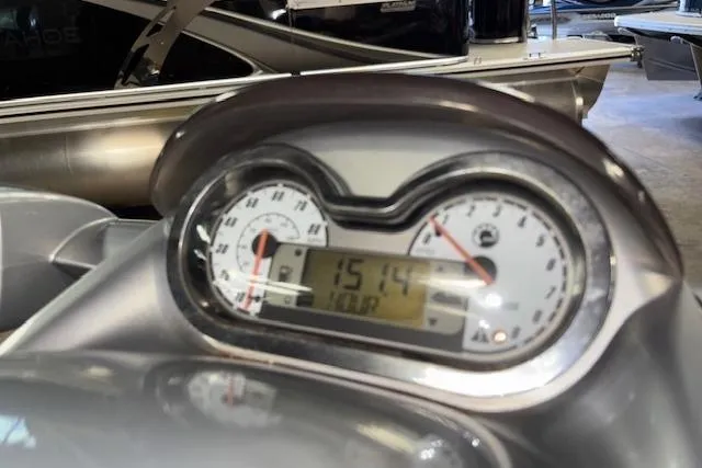 Slide: The Image of Dashboard of a 2005 Sea-Doo Wake 155 showing 1514 hours. - 13