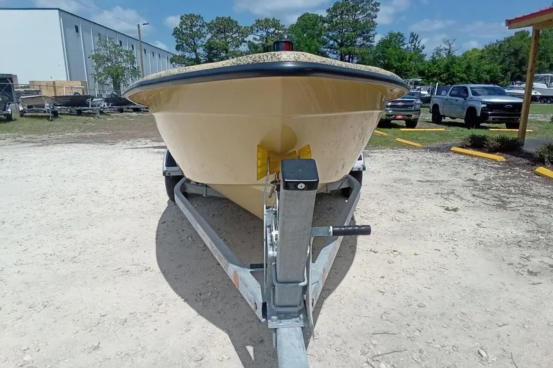 Slide: The Image of 2025 Fibercraft F16 boat on trailer in outdoor lot. - 14