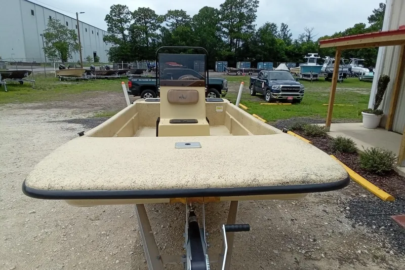 Slide: The Image of 2025 Fibercraft F17 boat on trailer in outdoor setting. - 18