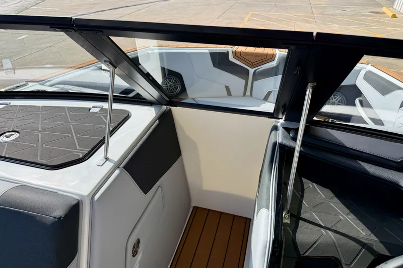 Slide: The Image of 2026 Nautique Super Air Nautique GS20 interior with sleek design and modern features. - 28