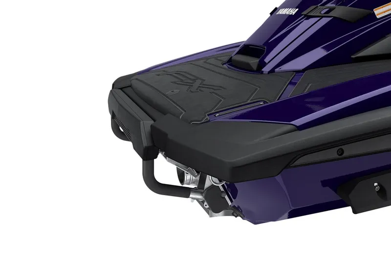 Slide: The Image of Manufacturer Provided Image: 2026 Yamaha WaveRunner FX SVHO, rear view, sleek design, purple color. - 5