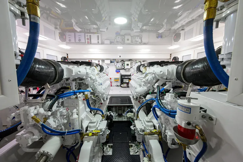 Slide: The Image of Viking 54 TROUBLE FREE - Engine Room - 26