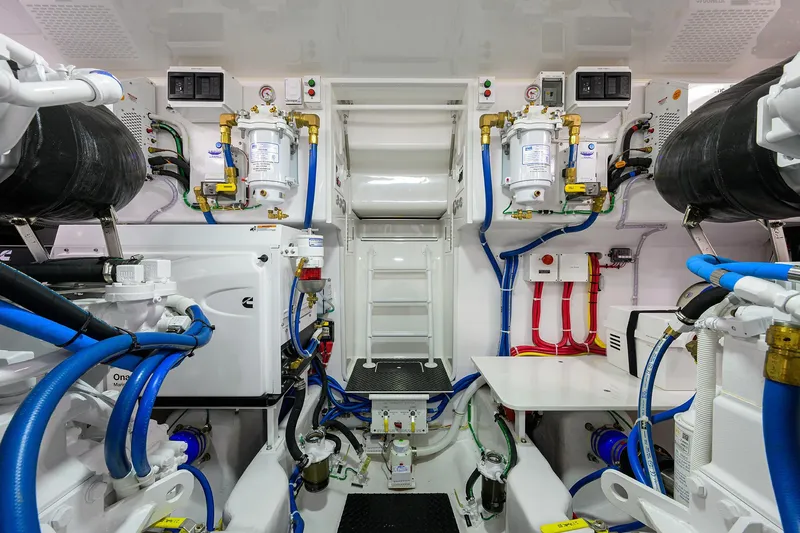 Slide: The Image of Viking 54 TROUBLE FREE - Engine Room - 28