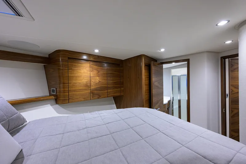 Slide: The Image of Viking 54 TROUBLE FREE - Forward Stateroom & Head Access - 9