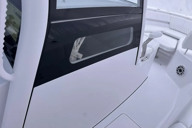 Slide: The Image of 2026 Sportsman Heritage 321 Center Console interior with sleek design and modern features. - 55