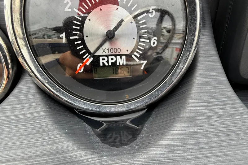 Slide: The Image of Close-up of a 2025 Berkshire 24RFC CTS 2.75 RPM gauge displaying 1800 RPM. - 11