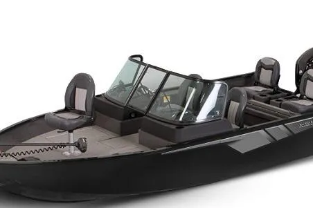 Slide: The Image of 2026 Lowe Fishing Machine 175 boat with sleek design and modern seating. - 50