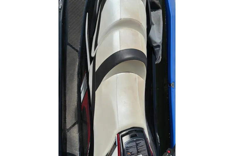 Slide: The Image of 2018 Yamaha WaveRunner VX Limited seat, featuring a sleek design and comfortable padding. - 3