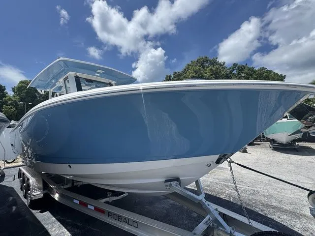 Slide: The Image of Robalo R300 Center Console 2026 - 2