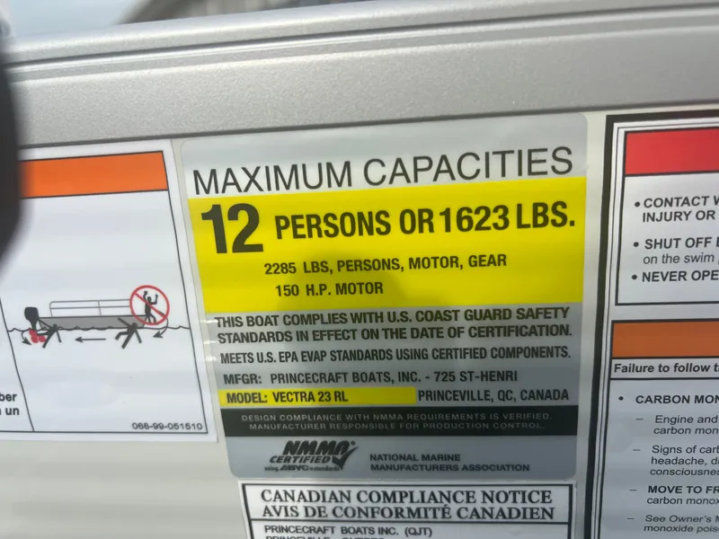 Slide: The Image of Princecraft Vectra 23 RL 2026 - 15