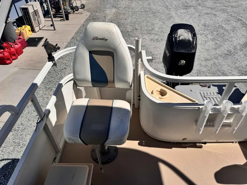 Slide: The Image of Bentley Pontoons 204 Four Point Pontoon 2008 - 11