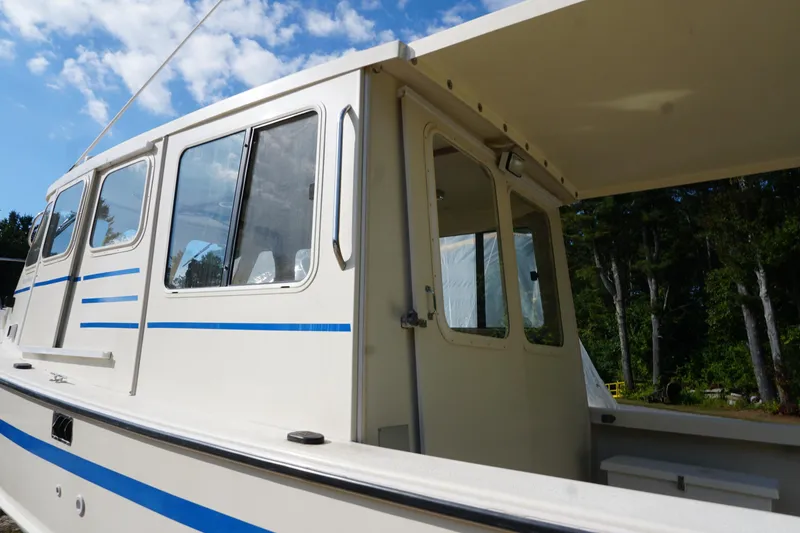 Slide: The Image of 2002 Rosborough RF-246 Sedan Cruiser with blue stripes - 6